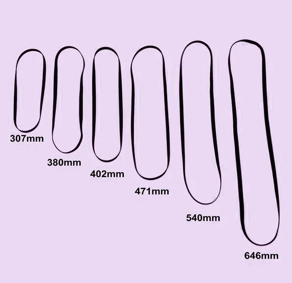 

10Pcs/lot Record Player Turntable Phono Plattenspieler Rubber Belt Strip Replacement