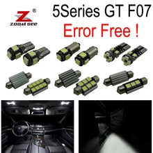 19 pz LED Interno della cupola mappa Luce Kit per BMW 5 Serie F07 5GT Berlina 528i GT 535i GT 550i GT 535d xDrive (2009-2017)