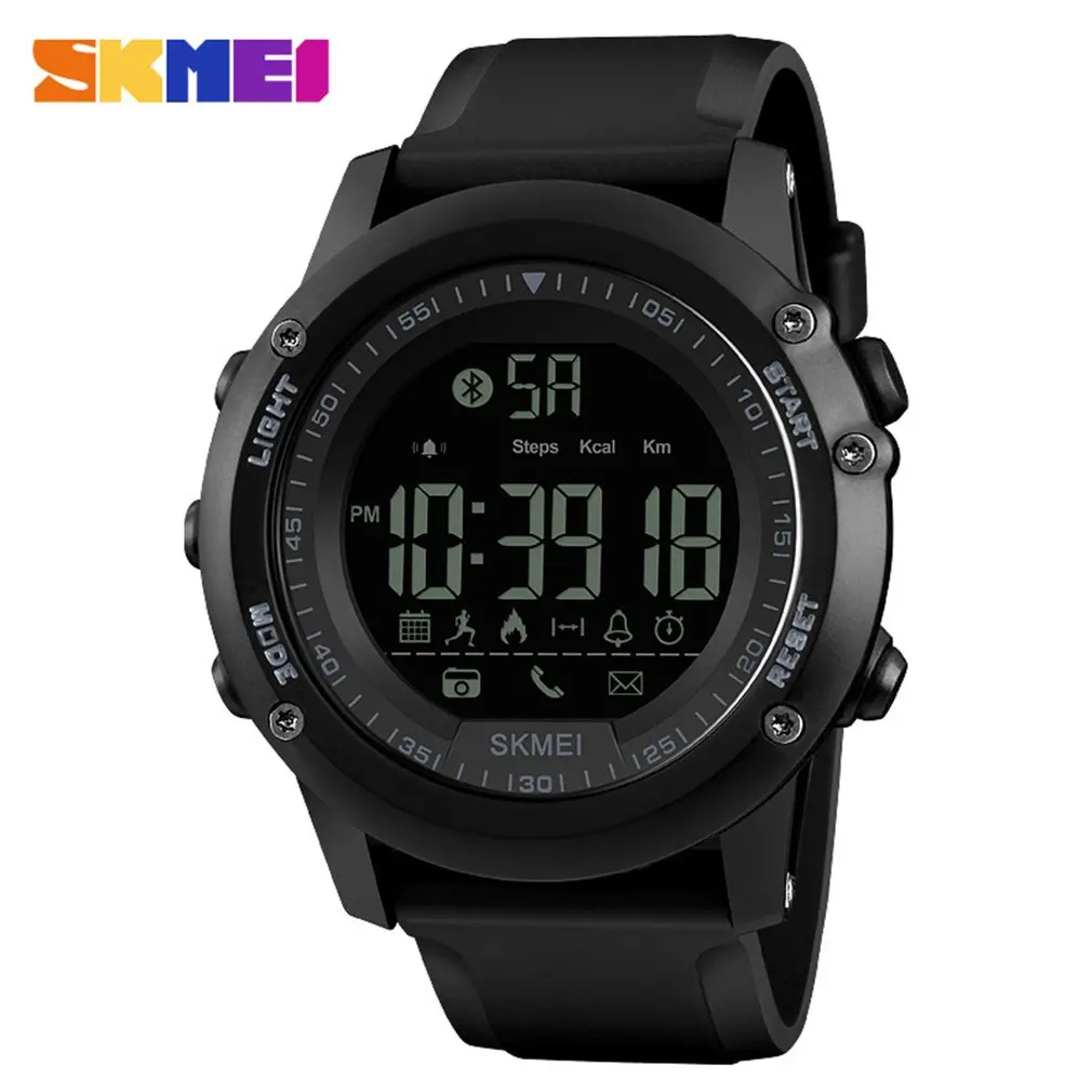 

SKMEI Multifunctional Intelligent Electronic Watch Waterproof Smart Watch Sport Alarm Analog Digital SmartWatch Relogio Watches
