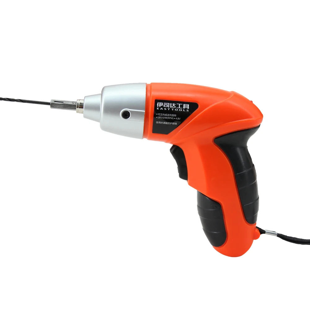 

EAST 4.8V Rechargeable Electric Screwdriver Multifunction Cordless Screwdriver Cordless drill Household DIY for Power Tools