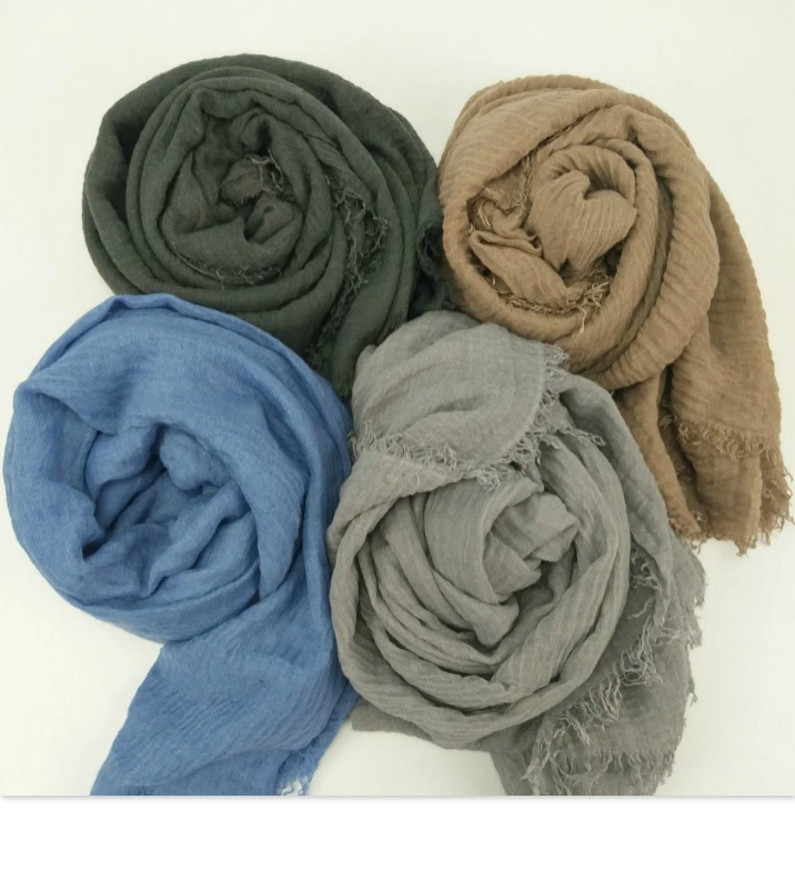 180x 100см хлопковый шарф для мужчин с бахромой популярное кашне хиджаб женские шали обертывания большой пашмины мужские шарфы