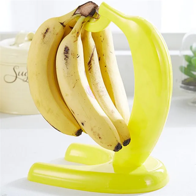 Buy Yellow Banana Shape Displaying Banana Hanger Rack Fruit Fresh Keeping