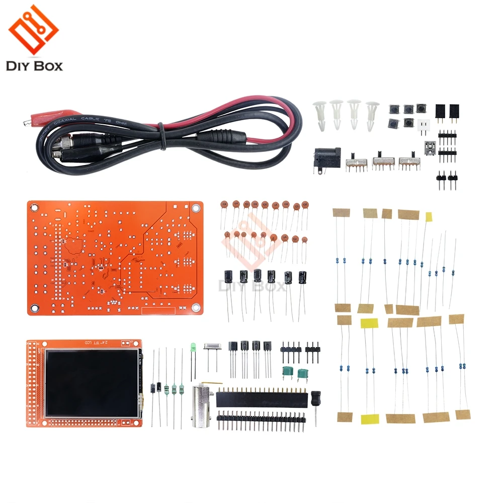 Цифровой осциллограф + зонд Unsoldered DIY Kit Flux Workshop STM32 200 кГц|oscilloscope digital|oscilloscope