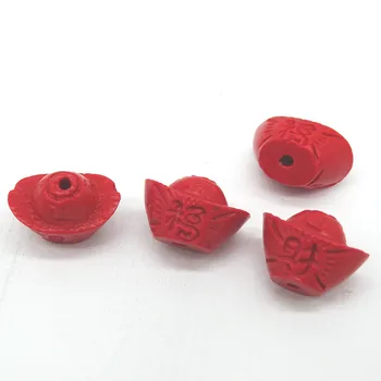 

Good fortune wealth Beads For Prayer Buddhist Jewelry Making Materials Red Chinese Cinnabar Beads Ward Off Bad Luck