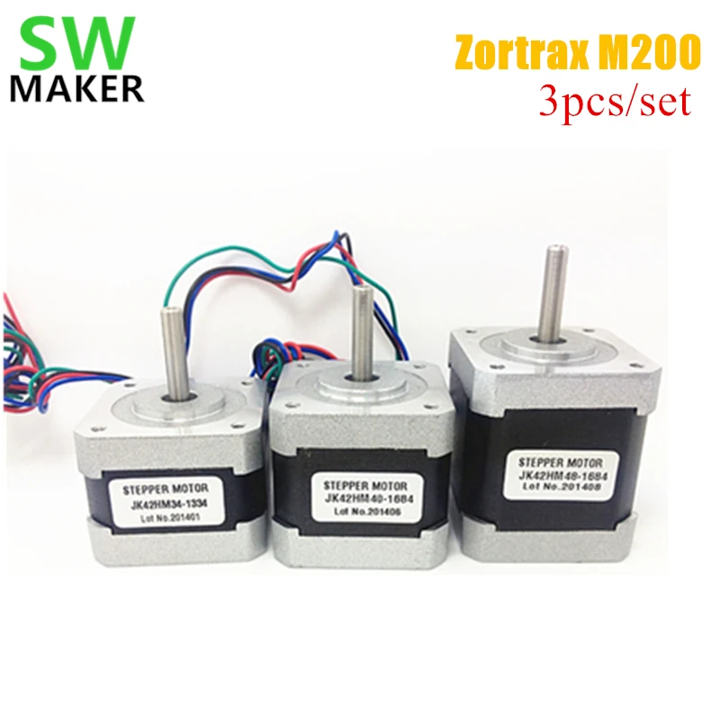 Шаговый экструдер SWMAKER Zortrax M200 с приводным редуктором детали для 3D принтера