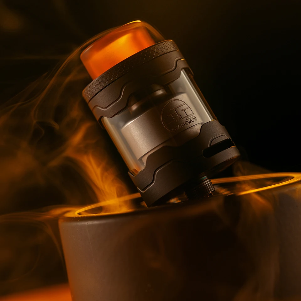 2019 Original StageVape armor RTA 25mm with e-liquid capacity 3ml Single Coil Adjustable bottom airflow tank VS Wotofo Unity RTA (5)