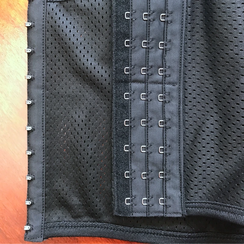 Women Skinny Lesbian Underwear Short Bustiers Corsets Hook Strengthen Mesh FTM Breathable Binders Sports Plus Size M-5XL BAY-157