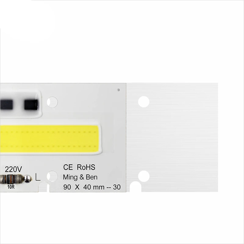Умный IC светодиодный светильник COB Чип IP65 30 Вт 50 70 100 150 AC 220 В 110 Высокая мощность