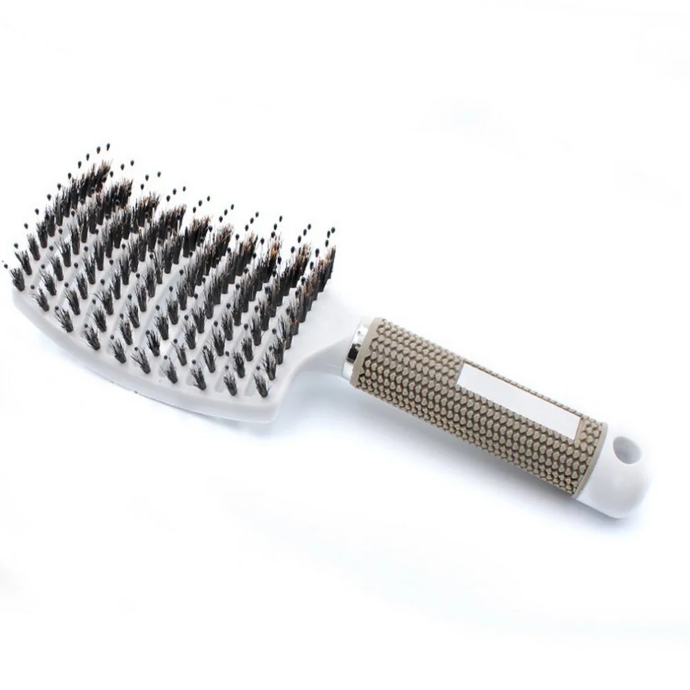 

ribs comb plastic nylon large curved comb Soft Hair Beauty tool Aid