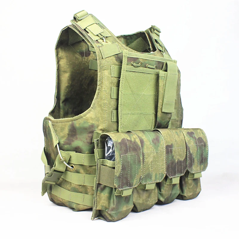 Быстросъемный военный модульный жилет Molle CIRAS тактический штурмовой для