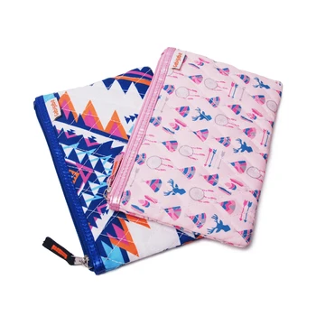

Sample Quilted Blue Aztec Pen Bag Pink Clutch Pencil Case Stationery & Goody Bag 109GB002