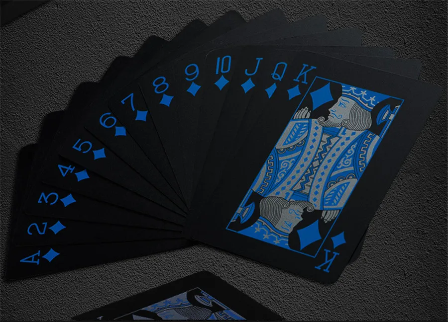 Durable PVC Waterproof Magic Playing Cards Poker Game Deck 54pcs Poker Set Board Game Plastic Magical Poker Card (10)