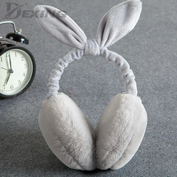 

2019 Winter Kids Earmuff Imitation Faux Fur Foldable Earmuff Thick Fur Winter Ear Warmer Fluffy Fur Headphone for Children