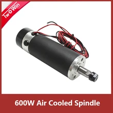 ЧПУ шпинделя 600 Вт с воздушным охлаждением шпинделя ER11 7.8A 0.6KW 600mN. м двигатель быстроходного шпинделя фасонно-фрезерного станка с ЧПУ
