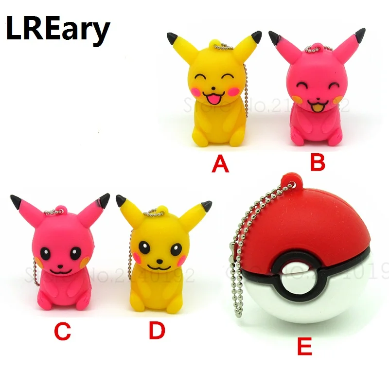 Crazy hot Pokemon Model usb flash drive Pocket Monster/Poke Ball/ Pikachu pen u disk memory stick fashion gift 4GB-32GB | Компьютеры и