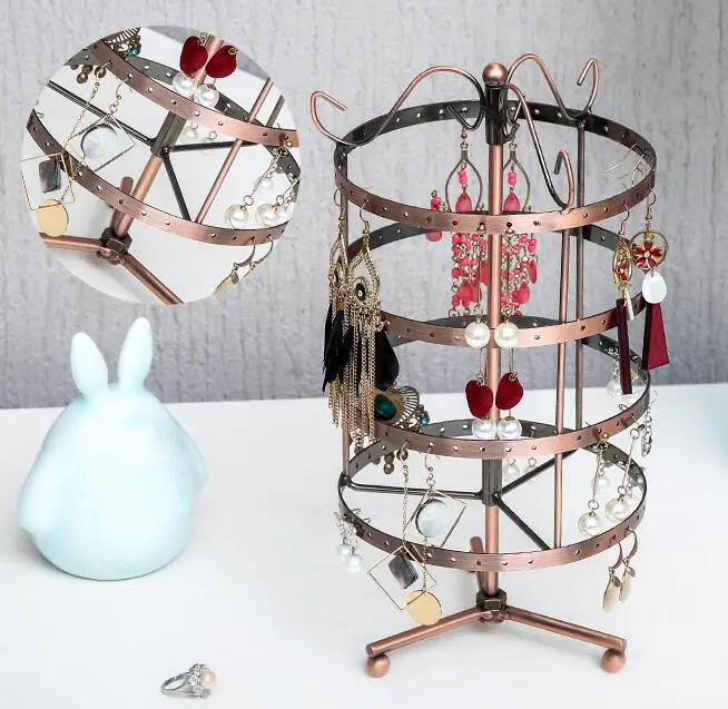 

8style Originality Jewelry Display Stand Holder Earring Display Iron Frame Necklace Holder Accessories Base Storage Dro 1pc C174