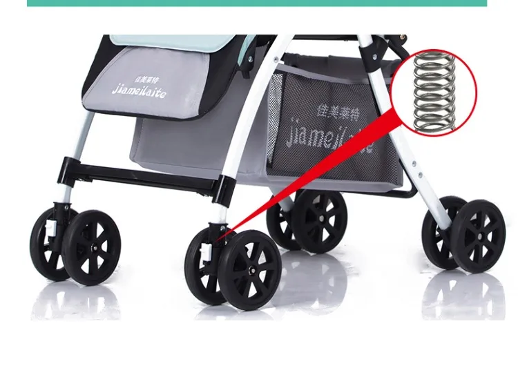 Кабриолет ручка лежат плоский Зонт детская коляска Детские коляски путешествия Портативный четыре колеса дешевые прогулочная коляска для