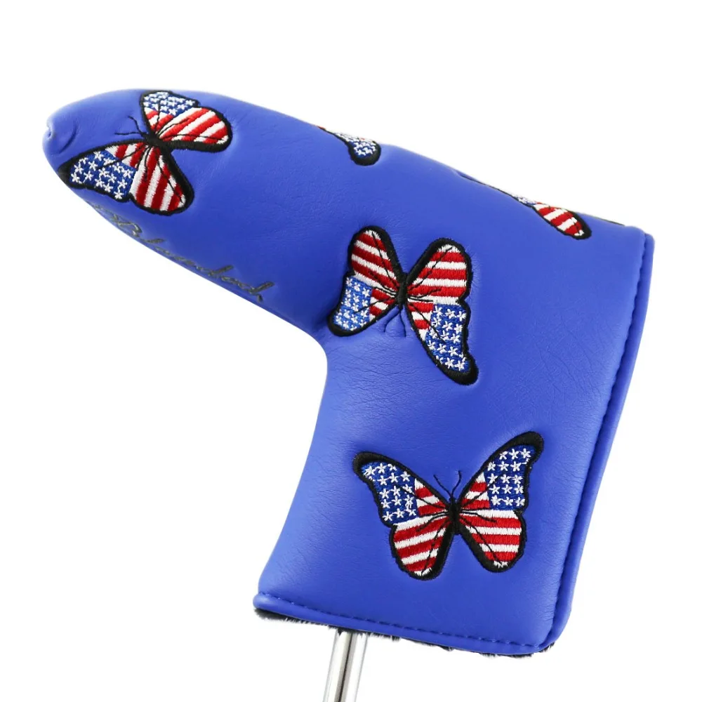 1pc Golf Putter Covers For Golf Scotty Cameron Putter PU Leather Embroidery Headcoverputter