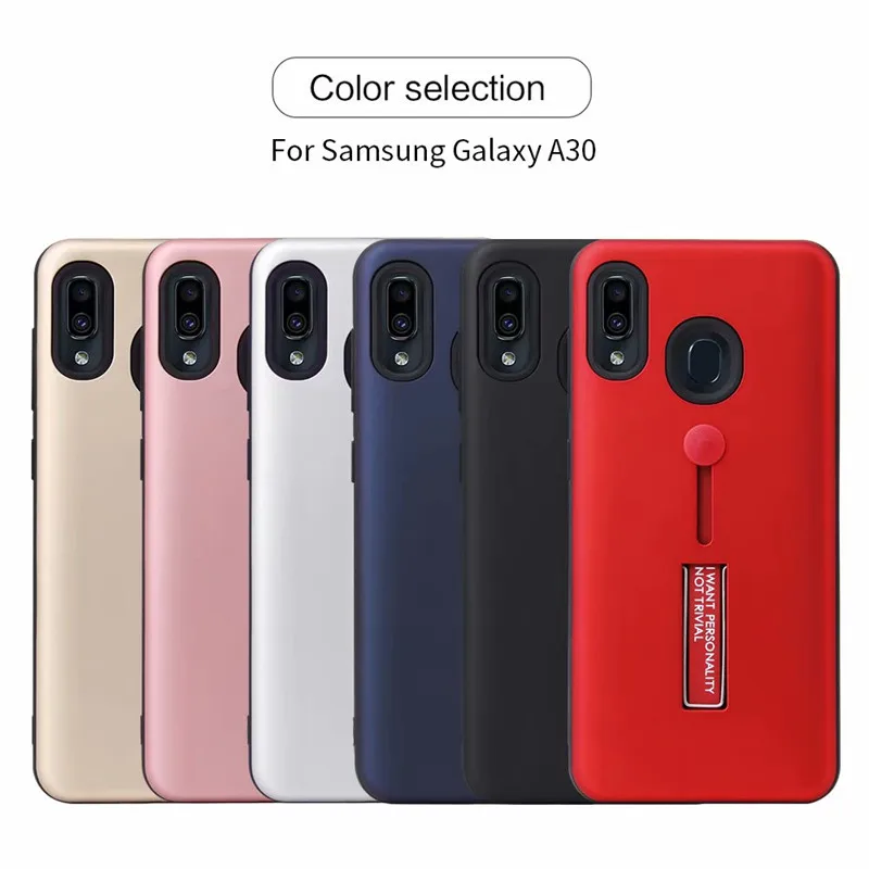 Матовый чехол для телефона samsung Galaxy A10 A20 A30 A50 A70 A5 A7 A8 A9 2017 звезда палец кольцо