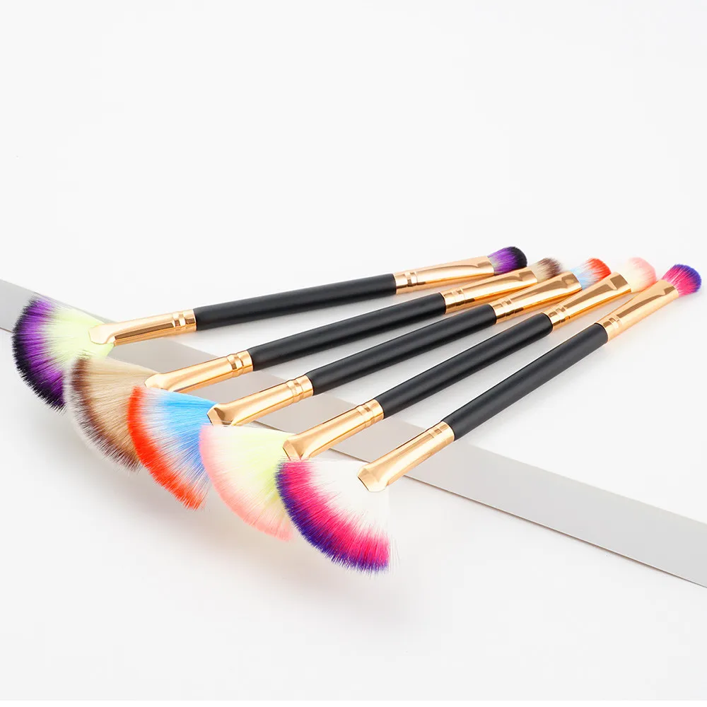 Buy New 1Pc Fan Brush Portable Slim Professional