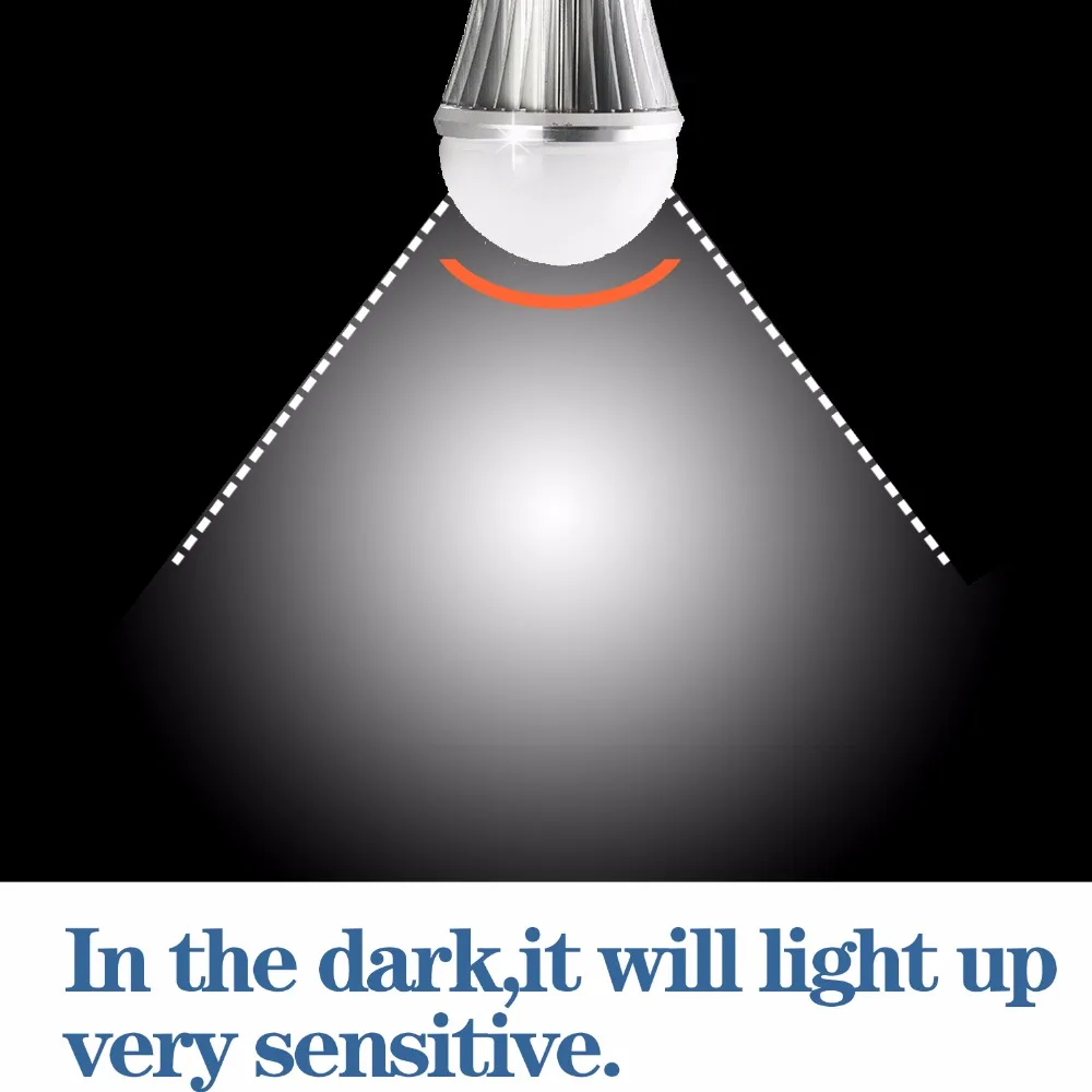

Dusk to Dawn Light Bulb Led Sensor Light Bulb 6W/8W/10W Day Night Light Sensor Bulb for Home Lighting