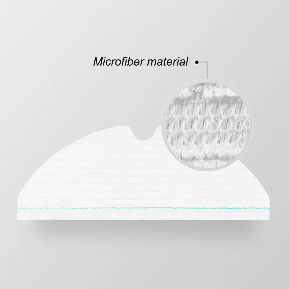 60 шт. робот-пылесос Roborock, часть одноразовой тряпки для уборки, робот-пылесос, Швабра для пылесоса Roborock