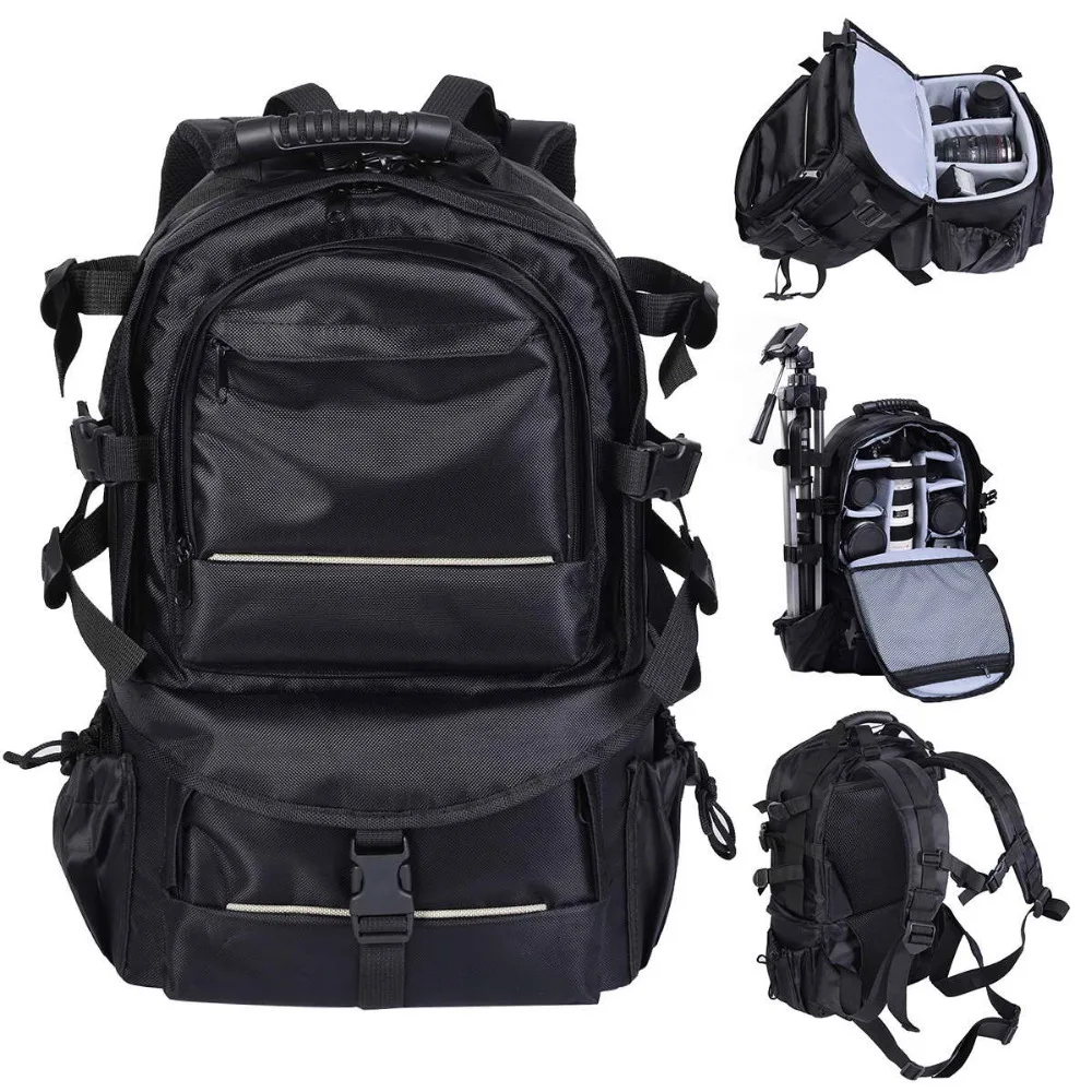  Professional Large Camera Bag Camera Case Backpack Knapsack For DSLR SLR Nikon Canon Sony Fuji Pent