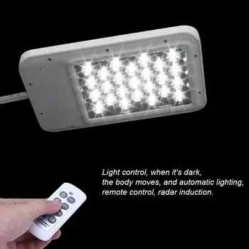 

25LED Solar Street Path LED Light Radar Sensor/Remote/Light Control Solar Light Waterproof Street Outdoor Wall Lamp Security