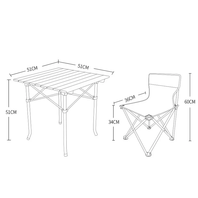 5 PCS/Set Home Patio Garden Foldable metal Frame Table Desk Chair Furniture Set