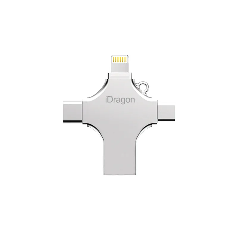 LLL TRADER 64 ГБ флеш накопитель для хранения OTG USB iOS iPhone 7 iPad Android PC металлический u диск