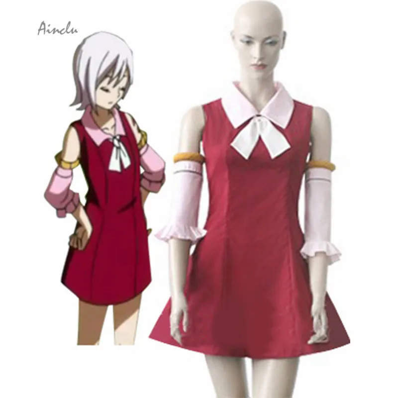Ainclu New Fashion Fairy Tail Young Lisanna Strauss Musical Party Cosplay Costume For Halloween Parties and Adult Women |