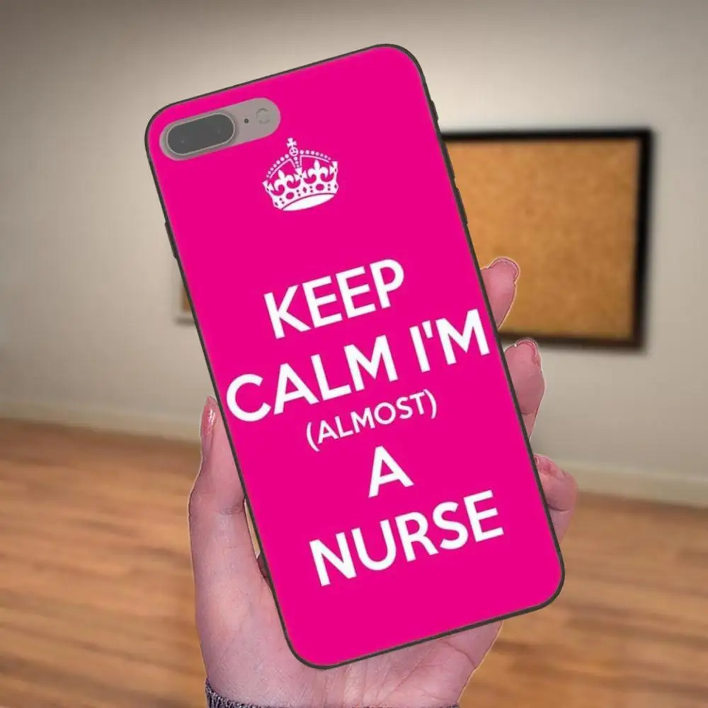Keep Calm I'm A Nurse работа для Huawei nova 2 Plus 2S 3i 4 4e Y3 Y5 II Y6 Y7 Y9 Lite Prime 2017 2018 2019|Чехлы-накладки| |