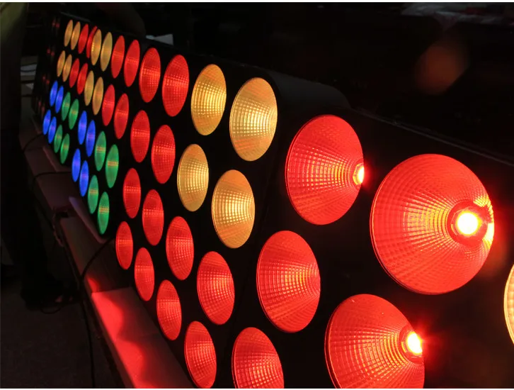 Светодиодный Блиндер светильник светодиодный Dotz Matrix 16*30W Cob Блиндер трехцветный RGB DJ светодиодный светильник с эффектом
