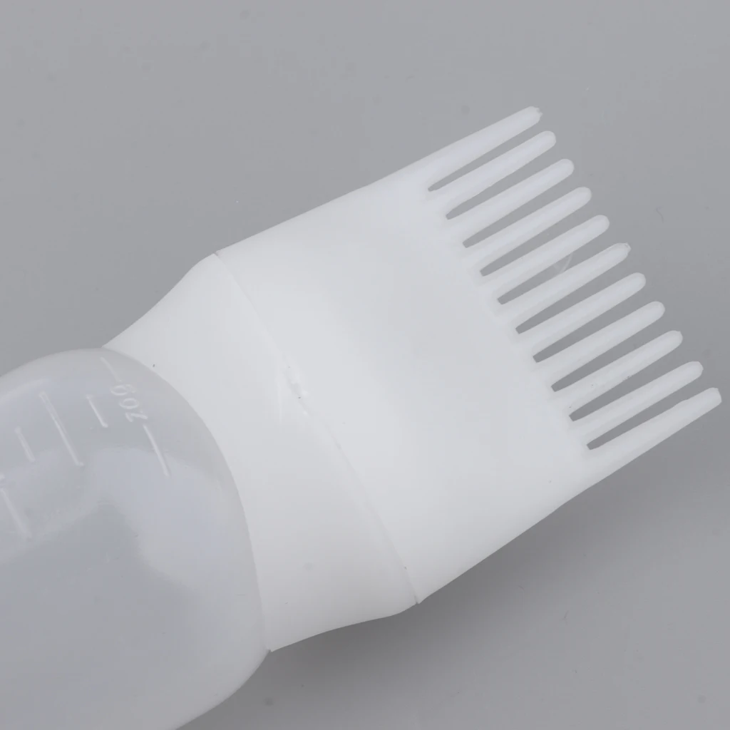 1 Piece Root Comb Applicator Bottles, 2 ounce 60ml Hair Coloring, Dyeing and Scalp Treatment Essential Salon Hairdressing Tool