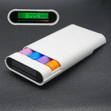 Многофункциональный внешний аккумулятор 18650 Аккумулятор Чехол 2A выход 18650 зарядное устройство DIY большой емкости дисплей powerbank для планшета мобильного телефона