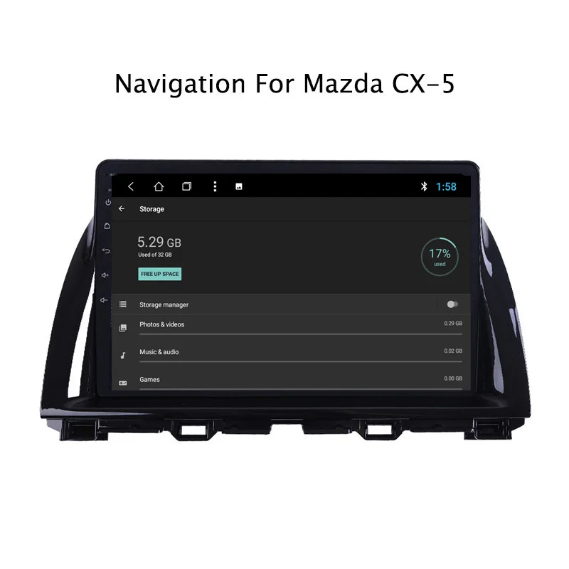 Perfect NAVITOPIA 10.1inch 2G RAM 32G ROM Android 8.1 Car DVD Multimedia GPS Navigation for Mazda CX-5 2014-2015 4