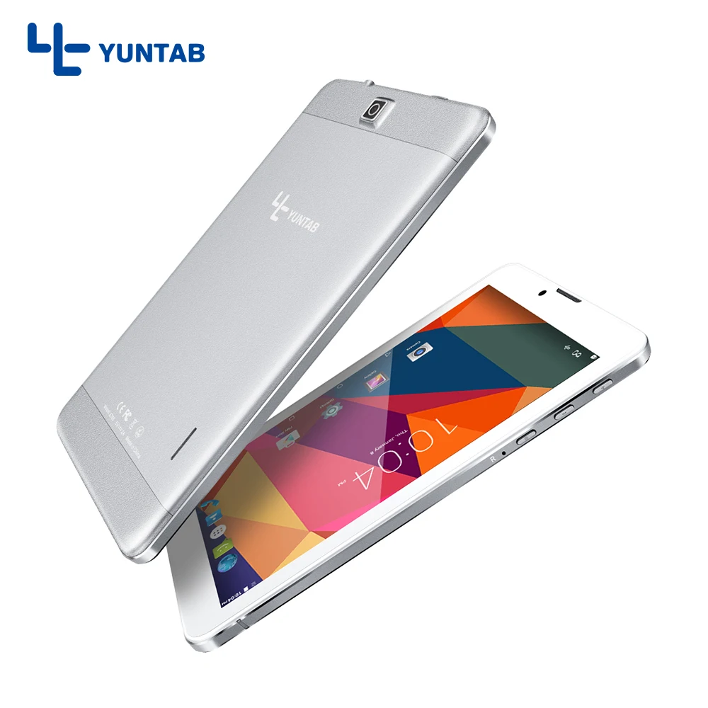 

Hot !! YUNTAB E706 alloy Tablet PC 3g cellphone Quad Core touch screen 1024x600 Android 5.1 Dual Camera and Sim Card