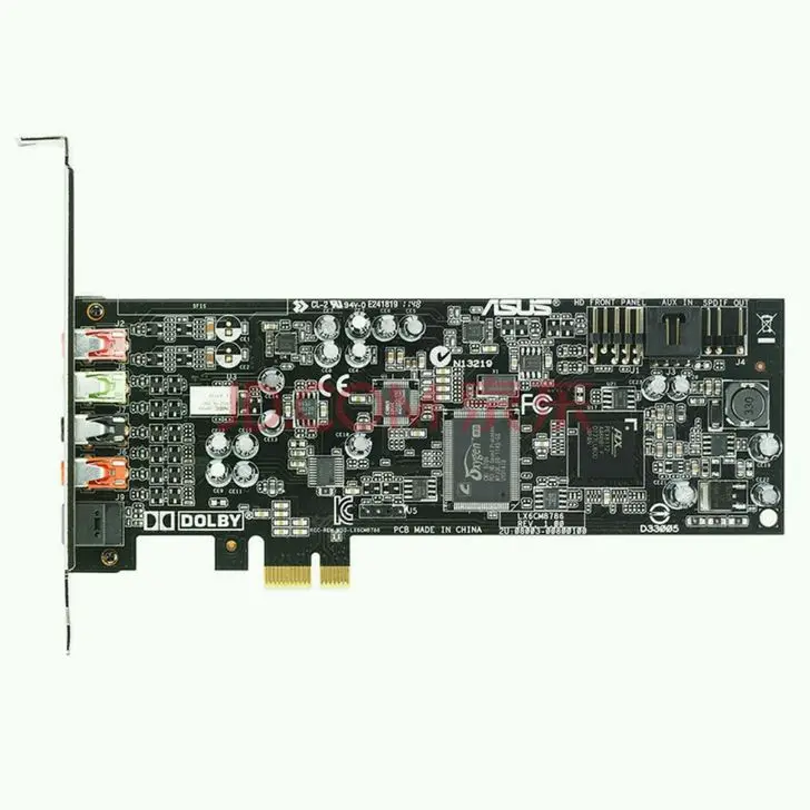 (Б/у) оригинальная профессиональная звуковая карта ASUS Xonar DGX интерфейс PCI E 5 1