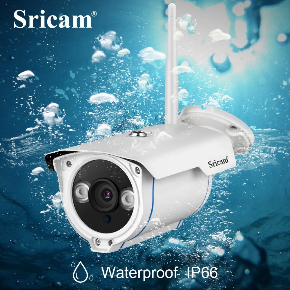 Sricam SP007 HD 1080P IP камера WIFI 2 4 P2P Onvif Водонепроницаемая открытая Беспроводная ip для