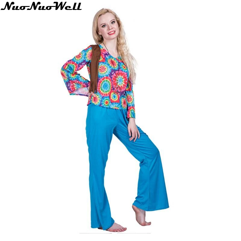 50s Women Hip Hop Costume Vintage Hippie Clothing Night Club Bar Party
