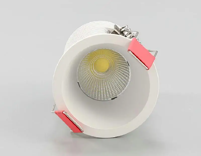 Высокое качество 5 Вт 7 Вт Dimmable мини светодиодный светильник мини-cob LED пятно света Светодиодный потолочный светильник белый корпус/черный