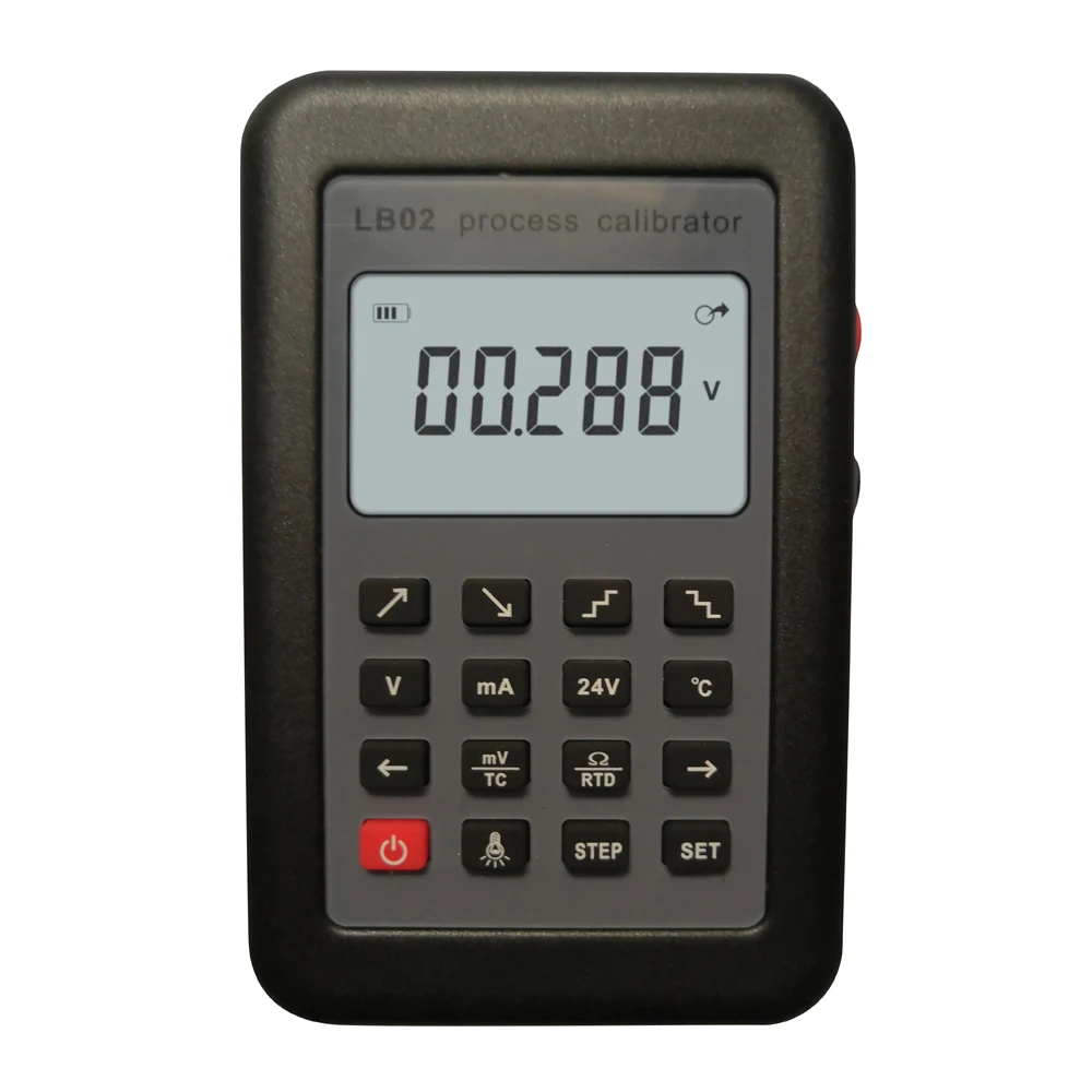 

Upgrade Original LB02 Process Calibrator mV Resistance CU50 PT100 Thermocouple 0-5V 0-10V 4-20mA Signal Generator Tester