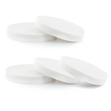 5 pcs / set Round Natural Latex Foundation Sponges Powder Puff Blender Make Up Rouge Facial Care Pads