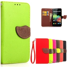 Cubierta de coque etui case cartera de cuero para wiko wiko rainbow lujo wiko rainbow case case fundas de teléfono con titular de la tarjeta del arco iris _