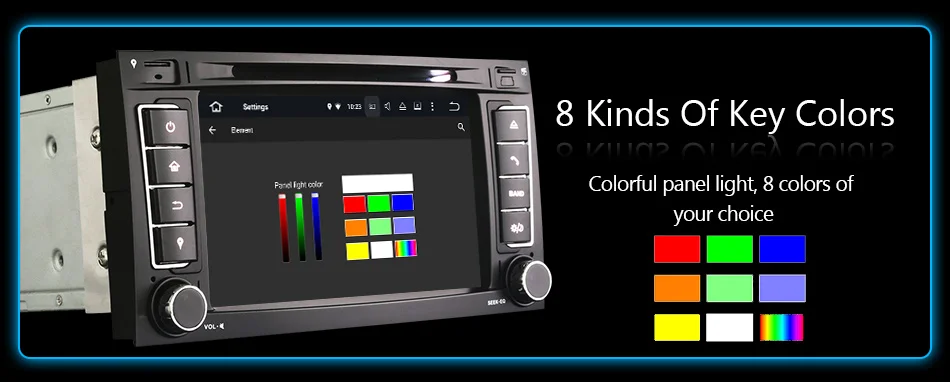 Discount Eunavi 2 Din Android 9 Car DVD Player GPS Navi For VW/Volkswagen/Touareg/Transporter T5 With Canbus Wifi Stereo Radio FM DSP RDS 27
