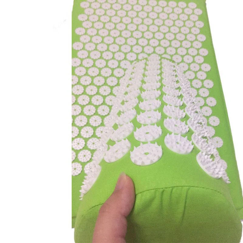 Acupressure Massager Cushion Yoga Mat For Body Head Relieve Stress Pain Yoga Pad Muscle Tension Spike Mat and Pillow (10)