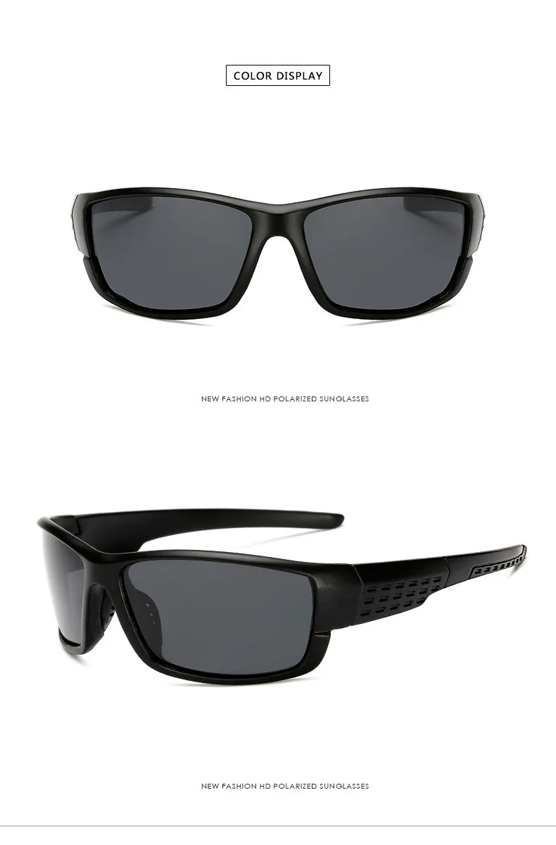 Ywjanp, квадратные поляризационные солнцезащитные очки, для мужчин и женщин, спортивный стиль, солнцезащитные очки, HD очки для вождения, полароидные линзы, очки для мужчин, Gafas de sol