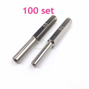 

100 set 3.8mm/ 4.5mm Security Screwdrivers Bit Security Bit Replacement for N64 NES SEGA For NGC NINTENDO SNES