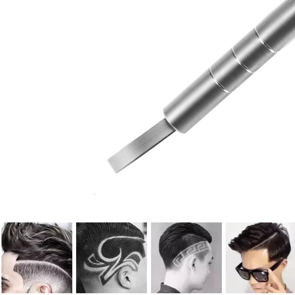 1Pcs Hairstyle Engraved Pen 10Pcs Blades Professional Hair Trimmers