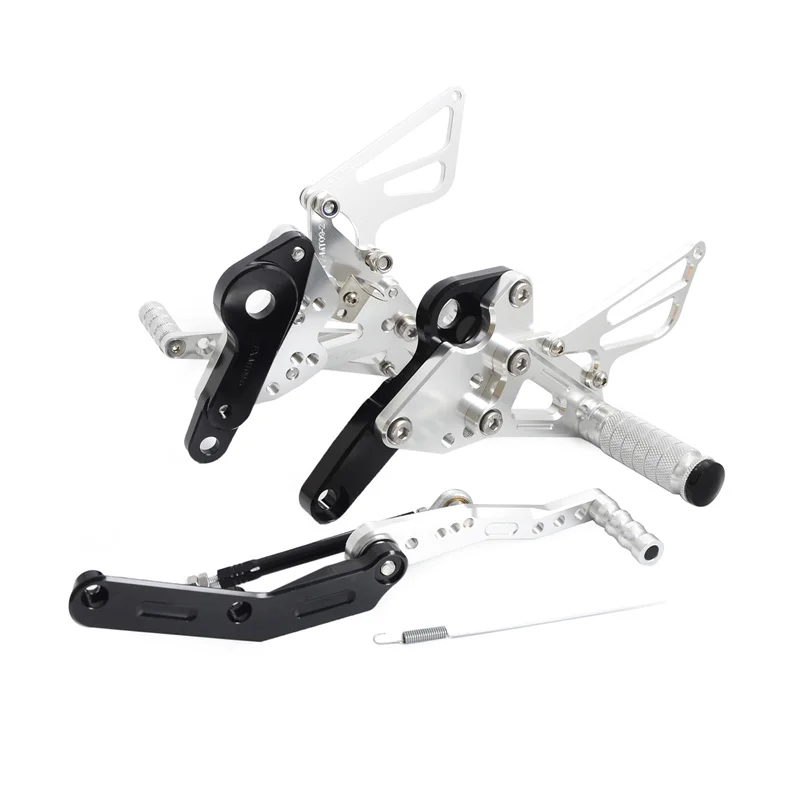 Adjustable Rearsets Foot Pegs Footrests Shift Rod Footpeg Stainless Bolt Set For Yamaha MT-09 MT09 FZ09 FZ-09 2013-2016 MT FZ 09